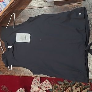 NWT Fabletics Black Calliope Tank XXS